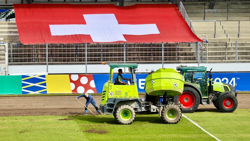 La pelouse du stade Waldau va être remplacée.