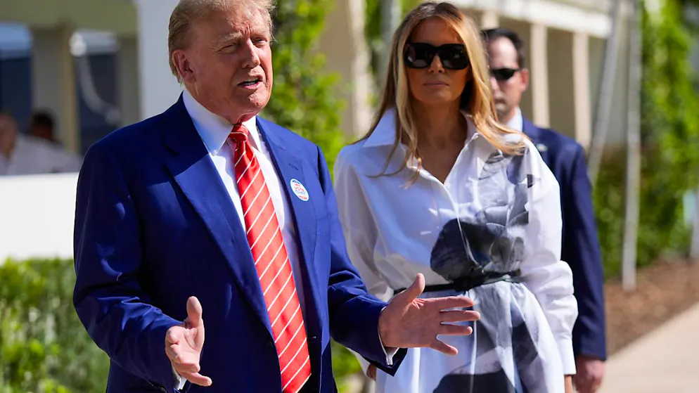 Per Melania si tratta di un ritorno sulla scena elettorale, dalla quale era assente da mesi.