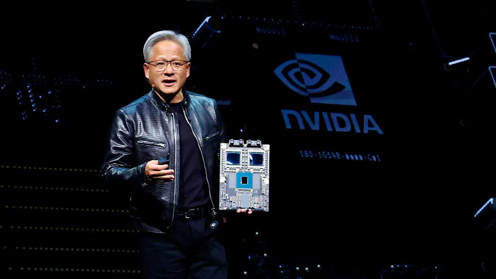 Nvidia, co-fondata da Jensen Huang (nella foto) nel 1993, controlla l'80% del mercato dei semiconduttori per l'IA.