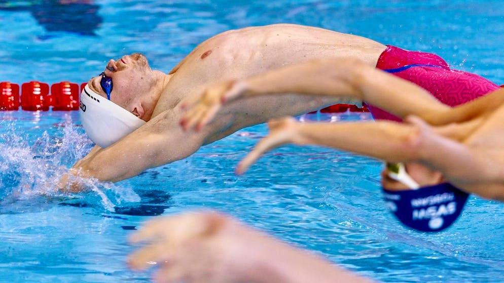 Roman Mityukov a signé le meilleur temps des séries du 200 m dos à Belgrade (archives).