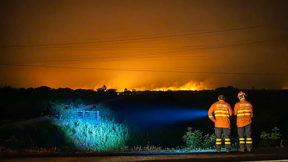 Incendi nel Pantanal brasiliano