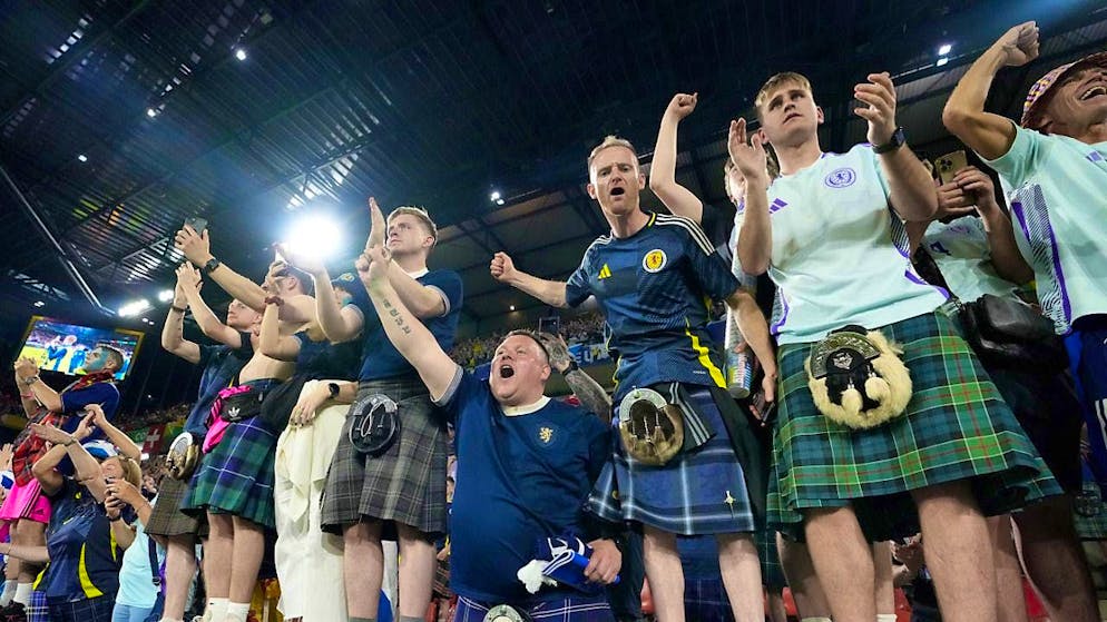 Thanks to Shaqiri, Switzerland are very close to the round of 16 - Gallery. But the Scots put up a good fight: both in the stands and on the pitch