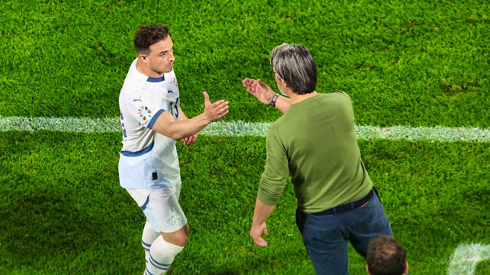 Thanks to Shaqiri, Switzerland are very close to the round of 16 - Gallery. Murat Yakin's thank you to Xherdan Shaqiri on his substitution
