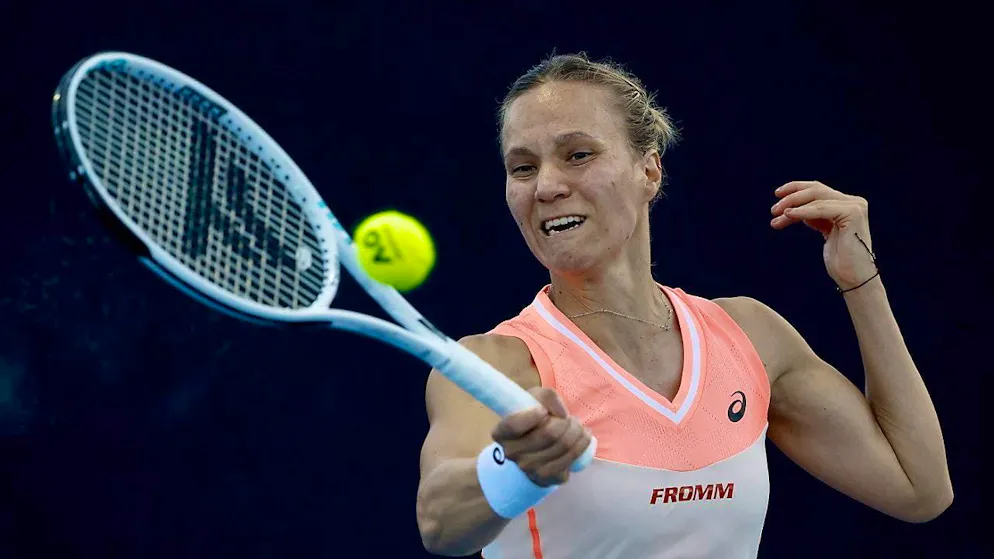 The effort is not rewarded: Viktorija Golubic loses in three sets