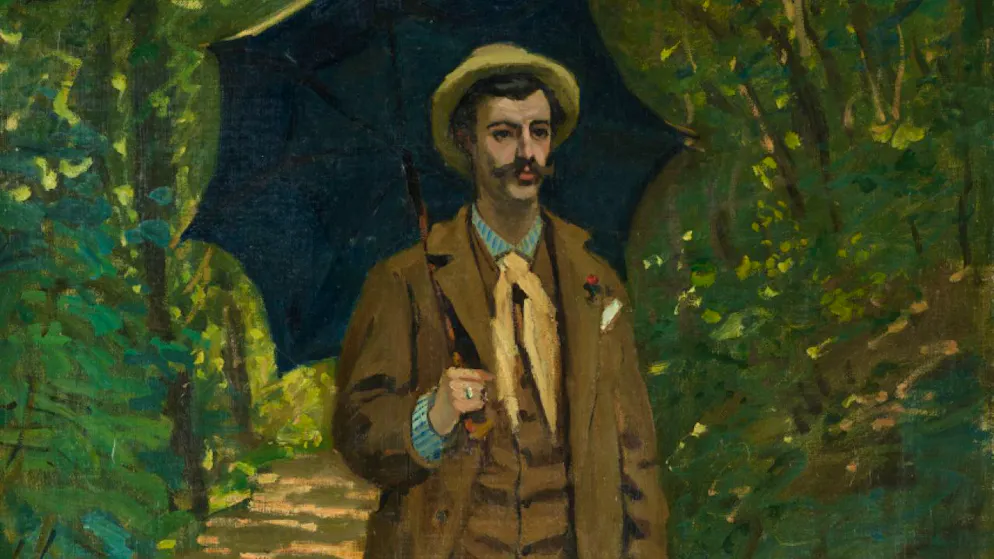 Il Kunsthaus di Zurigo venderà il dipinto "L'Homme à l'ombrelle" di  Claude Monet.