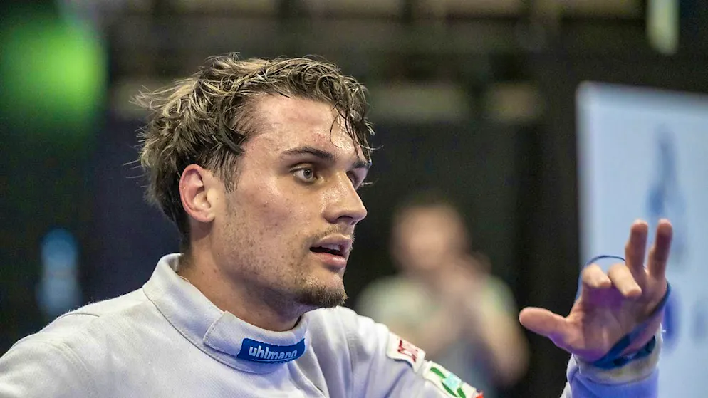Ian Hauri soars to new heights in Basel.