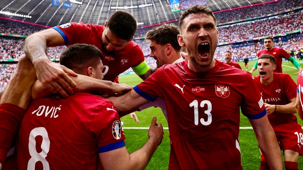 Une réussite de Luka Jovic à la 95e minute a permis à la Serbie d'arracher un point face à la Slovénie.