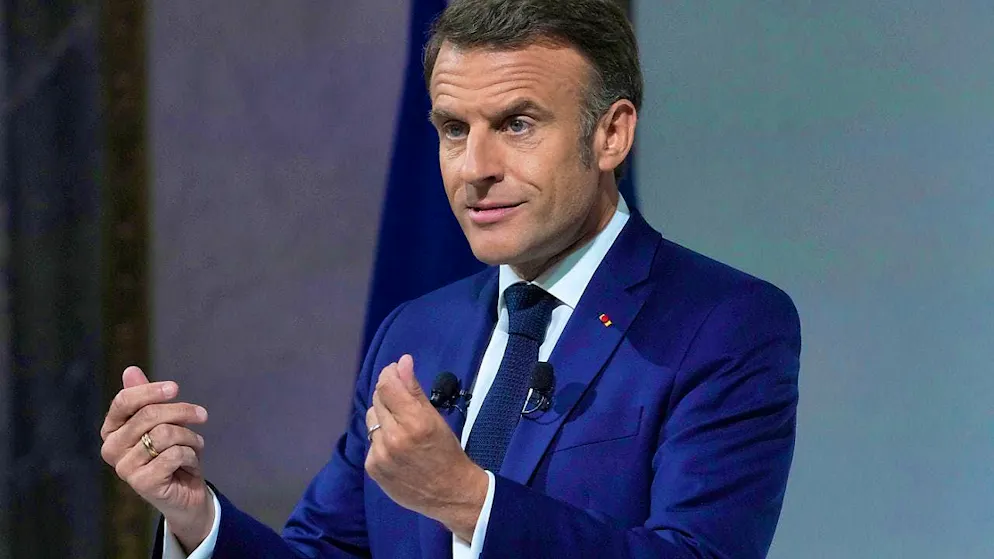 The focus is now on President Emmanuel Macron.
