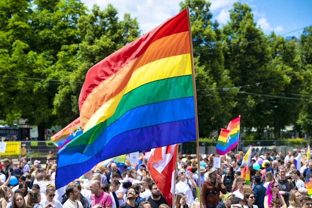Pride takes place in Zurich on Saturday. (archive picture)