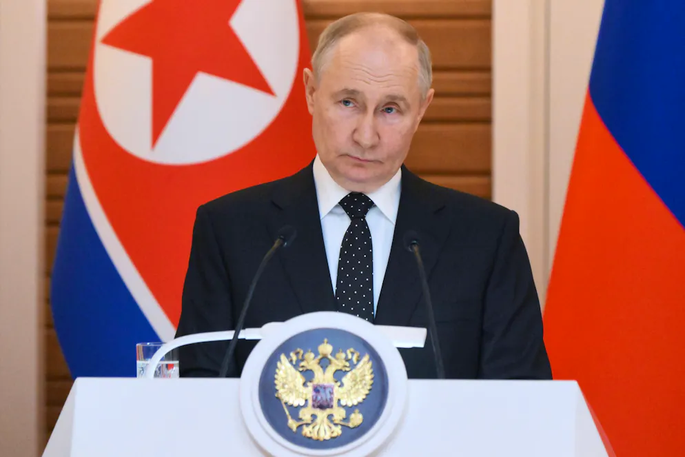 Le Vietnam, où le président russe Vladimir Poutine effectue jeudi une visite d'Etat d'un jour après la Corée du Nord (photo), est un allié de longue date et acheteur fidèle d'armes russes.