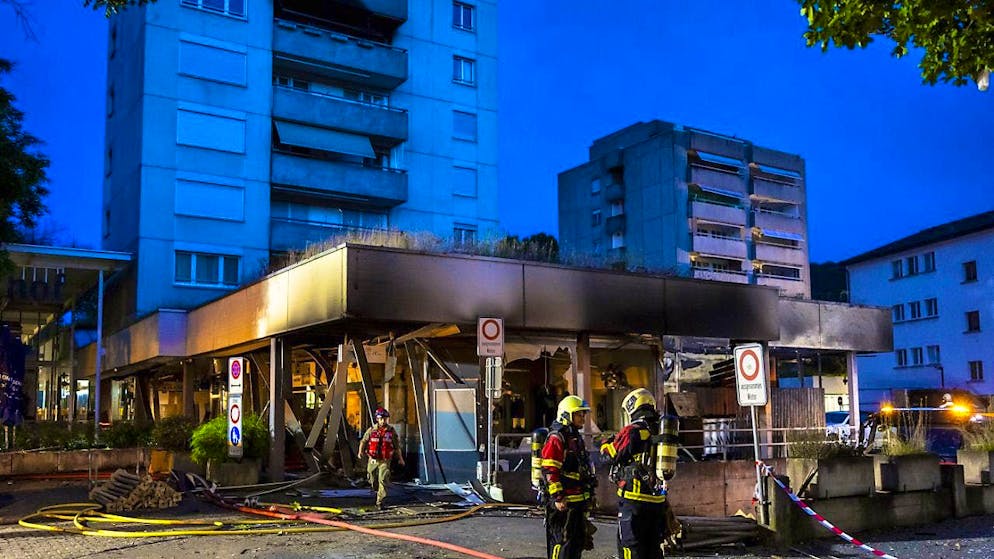 The explosion occurred on June 13 in an underground parking garage in Nussbaumen AG. (archive picture)