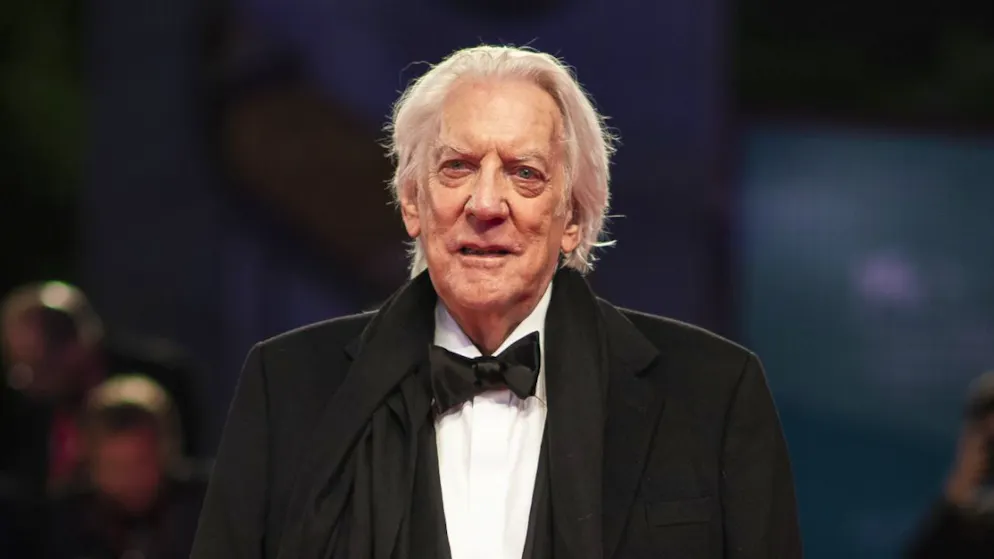 Donald Sutherland, amato attore Oscar onorario che ha recitato in decine di film, si è spento a Miami all'età di 88 anni (foto d'archivio).