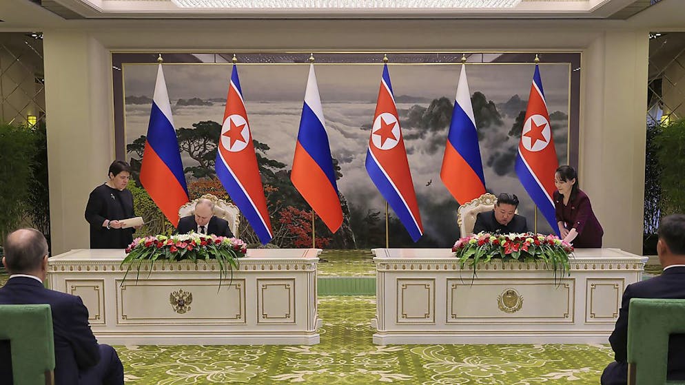 I leader Kim Jong-un e Vladimir Putin si sono impegnati anche a "non partecipare ad atti che possano colpire i rispettivi interessi primari"