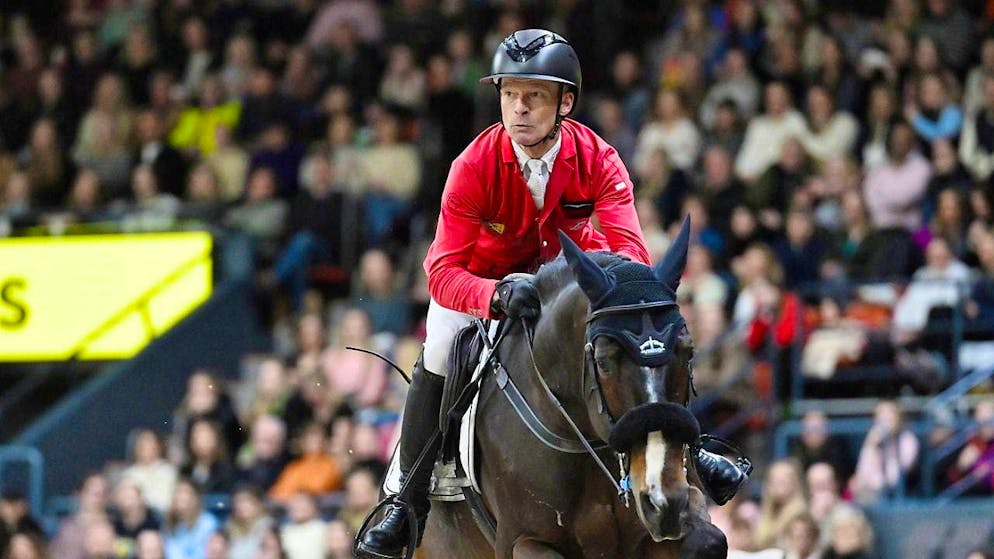 Two clear rounds: Pius Schwizer with Vancouver.