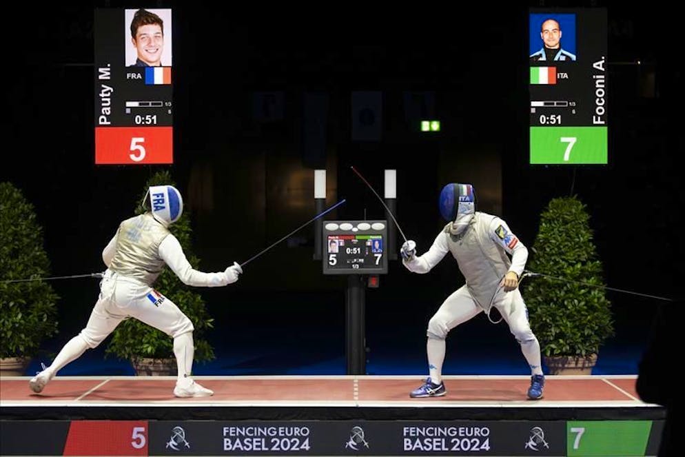 Semifinali fioretto maschile