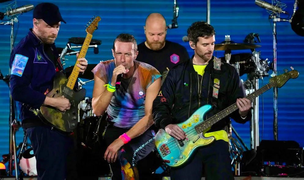 Coldplay's new album will also be released as a record made from recycled plastic bottles.