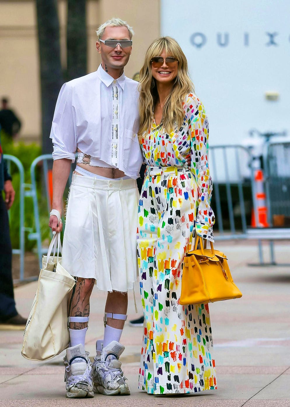 "During the three months we spent filming in Los Angeles, I was afraid and respectful of Heidi Klum." Yannik Zamboni.