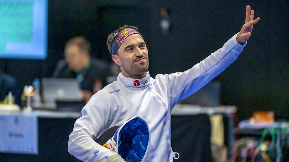 Max Heinzer says goodbye after his last competition