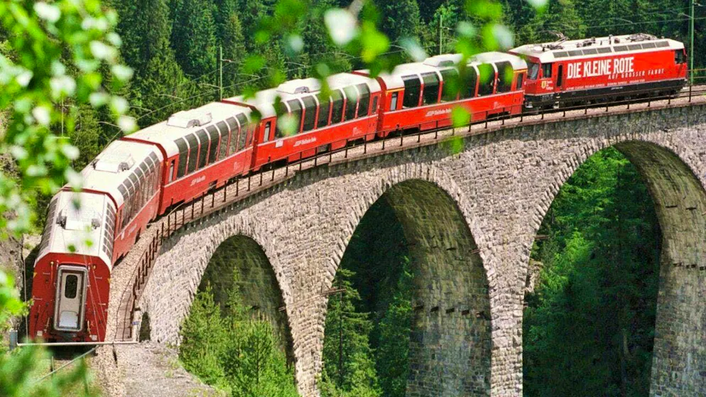 The Bernina Express is canceled on Saturday.