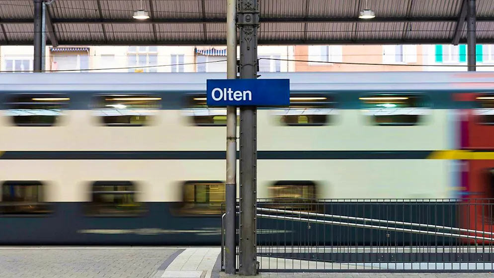 A young woman was sexually harassed at Olten SO main station on Friday night. (archive picture)