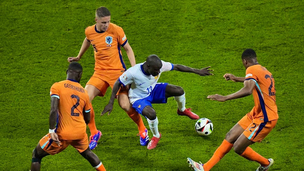 N'Golo Kanté is the perennial runner in France's team