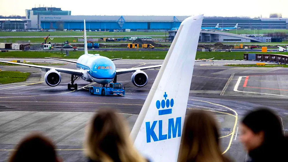 A Boeing 777 aircraft returned to Amsterdam's Schiphol Airport on Sunday after take-off for safety reasons. (archive picture)