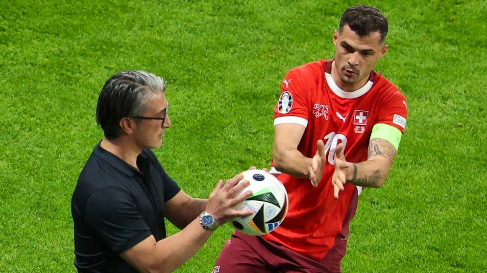 Allenatore e Capitano, Yakin e Xhaka sono contenti della partita.