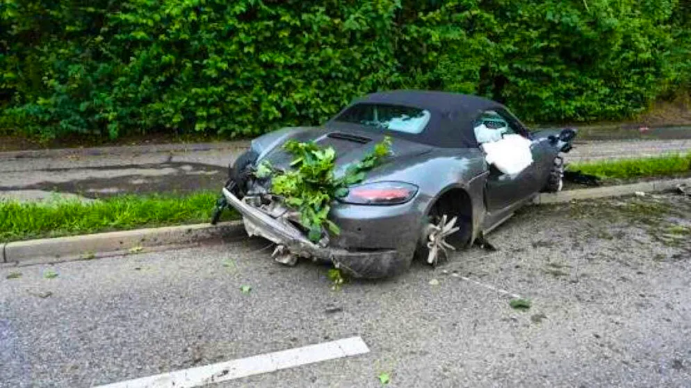 The Zurich cantonal police arrested a man in Dielsdorf early on Sunday morning who had previously caused a speeding accident.