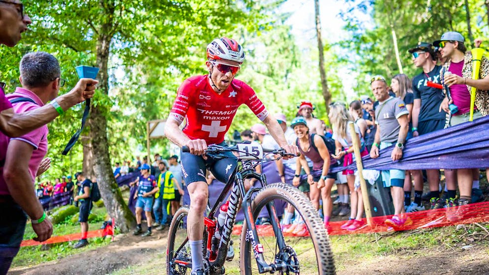 Gravel passages dominate. The Swiss mountain bike aces are expecting a slippery ride