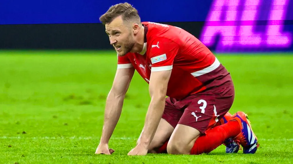 Silvan Widmer received a caution against Germany and is now suspended for the round of 16.