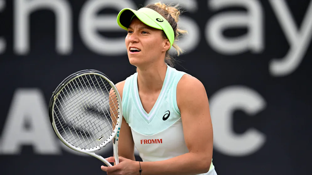 Viktorija Golubic s'est inclinée au 1er tour à Eastbourne.