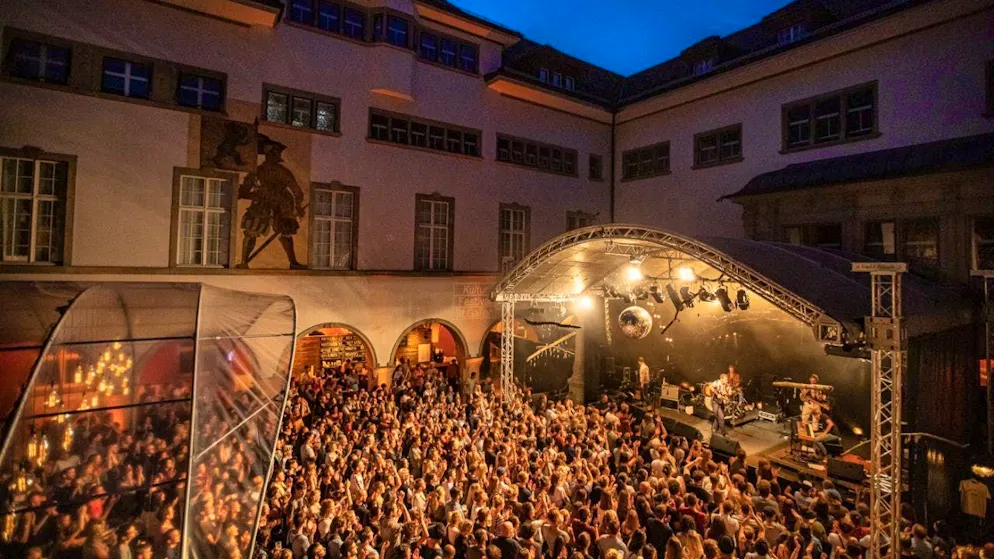 The St. Gallen Culture Festival begins on July 2 in the atmospherically beautiful museum courtyard on the edge of the city park.