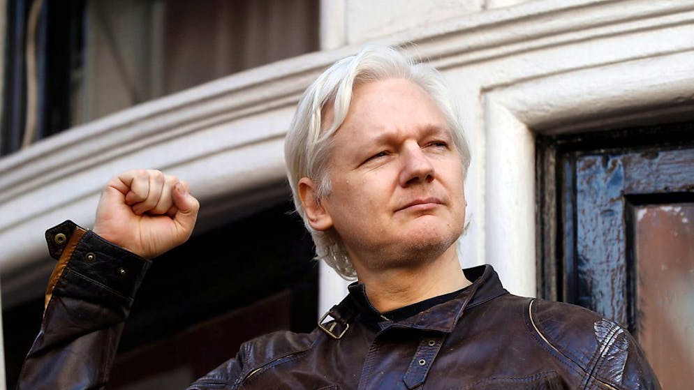 Julian Assange ha lasciato il carcere di massima sicurezza vicino Londra dove era stato incarcerato per cinque anni. (foto d'archivio)