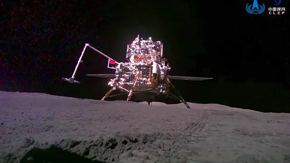 La navicella cinese era atterrata sulla Luna il 2 giugno.