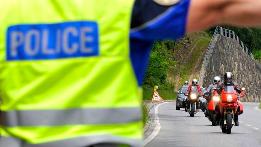 La police a procédé à la dénonciation de 14 motards (Image prétexte).