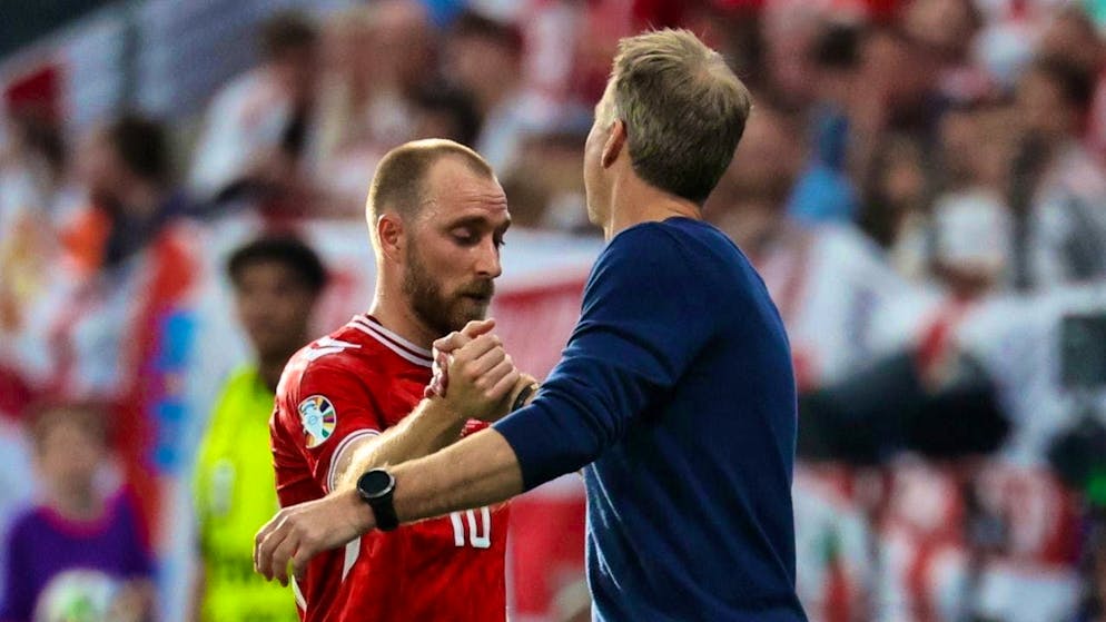 Christian Eriksen is a leading figure in coach Kasper Hjulmand's team.