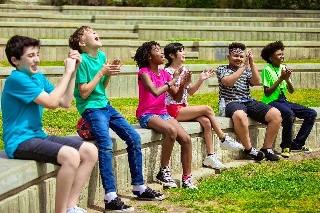 First cell phone for children. Summer, sun, smartphone?