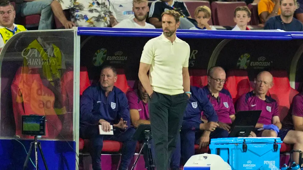 National coach Gareth Southgate - in contrast to the media and fans - saw "encouraging signs" in the 0-0 draw against Slovenia.