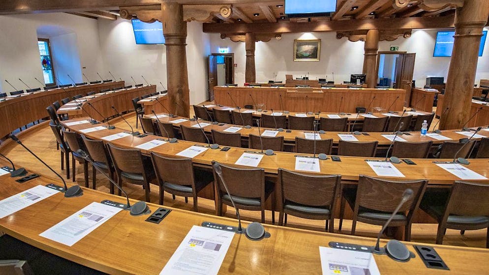 The hall of the Schwyz Cantonal Council. (Archive photo)
