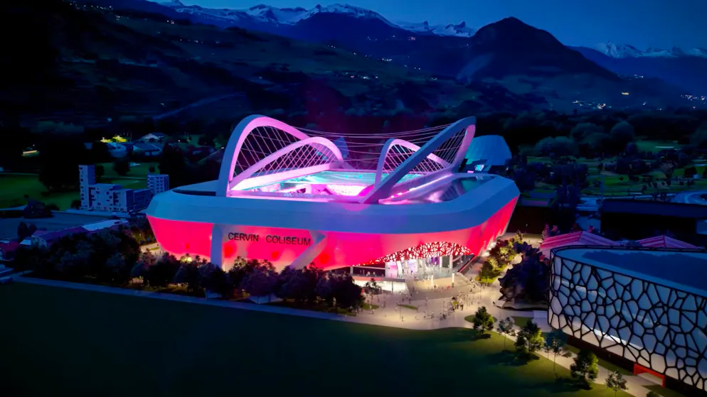 High-tech et grand luxe. Découvrez le futur stade du FC Sion : le «Cervin Coliseum»