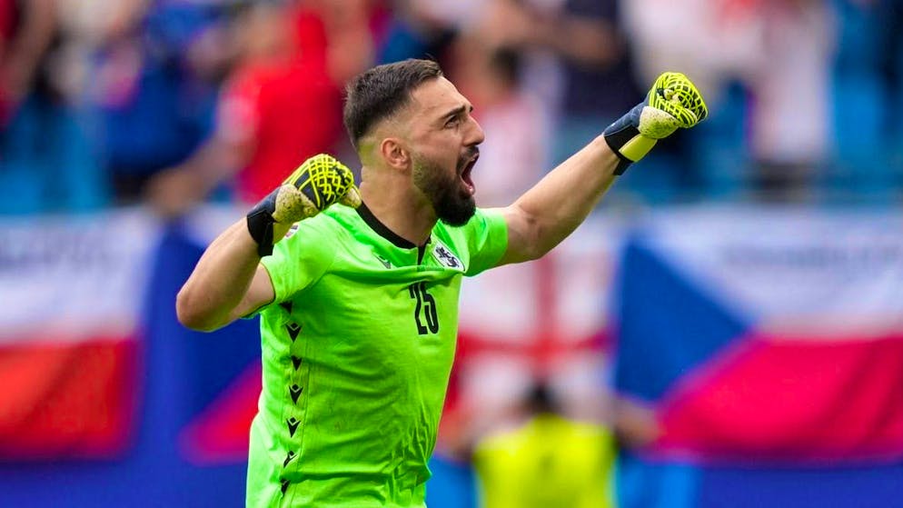 Giorgi Mamardashvili is the man of the evening.