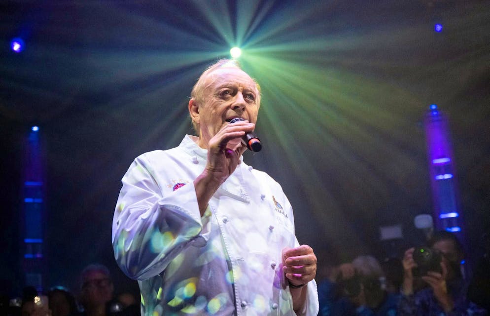 Alfons Schuhbeck sings - the star chef celebrates his 75th birthday.