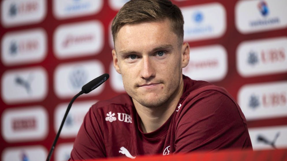 Pressekonferenz im Video. Das meint Michel Aebischer vor dem Duell gegen die Schweden
