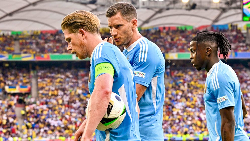 «Parfois, tu dois être malin». Conspuée par son public, la Belgique accuse le coup