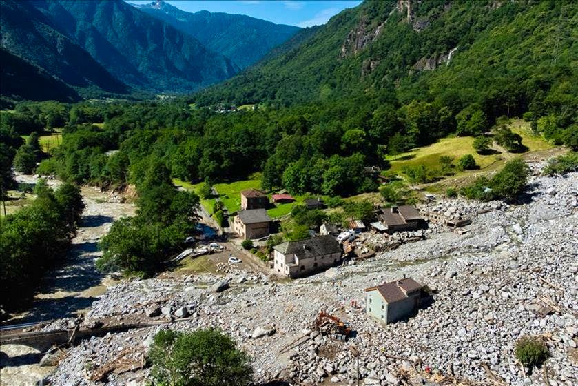 Stimati Quasi 40 Milioni Di Danni In Mesolcina Dopo L'alluvione | Blue News