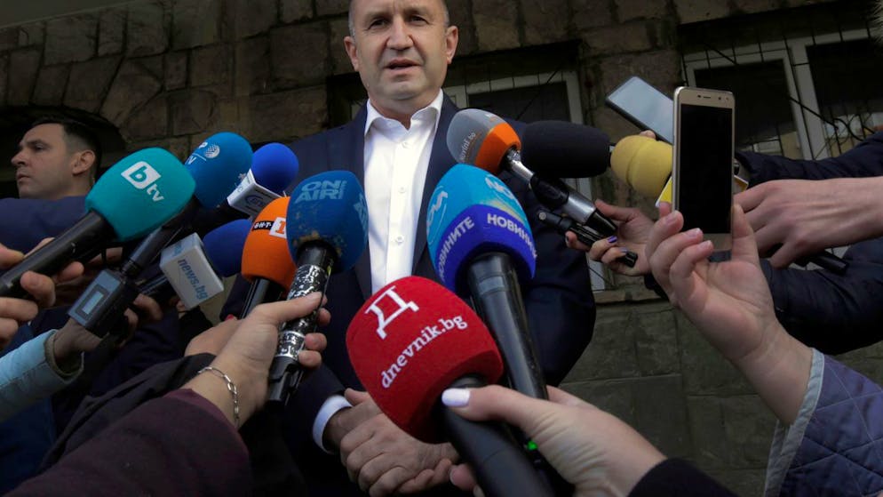 Il presidente della Bulgaria Rumen Radev (foto d'archivio)