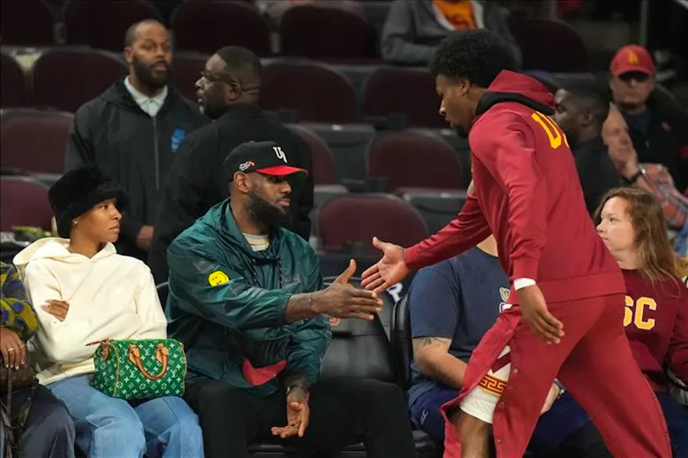 Bronny e LeBron James