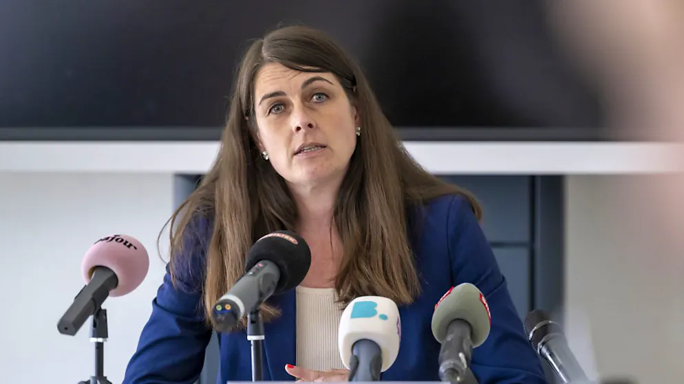 La consigliera di Stato basilese Stephanie Eymann