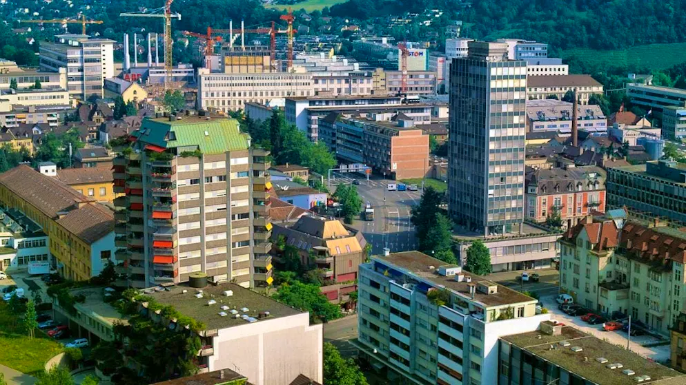 Next year, the city of Baden will pay the largest contribution of almost 12 million francs to the financial equalization of the Aargau municipalities. (archive picture)