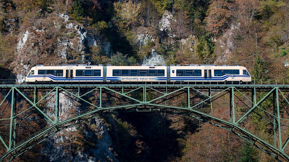 Uno dei convogli messi in vendita